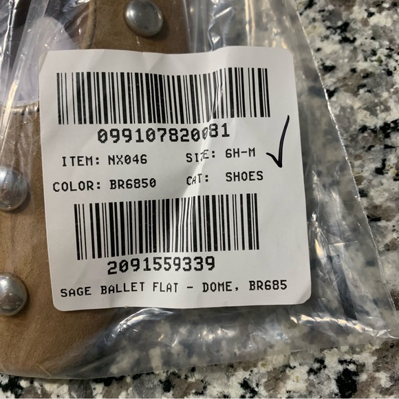 Madewell Shoes 6.5 Mylie Ballet Flat Brown - Picture 7 of 13